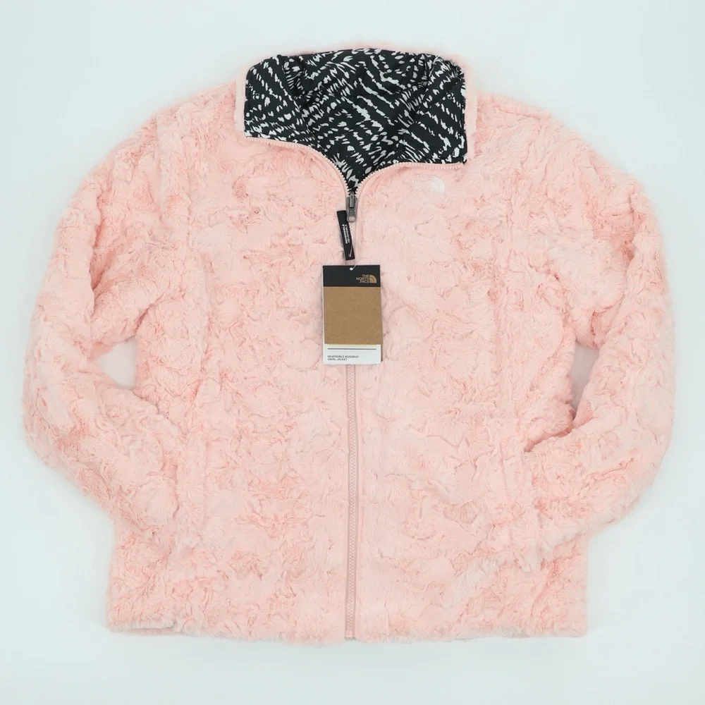 The North Face Youth 18 XL Girls Reversible Mossbud Jacket - Picture 10 of 13